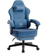 GTPLAYER Big and Tall Gaming Chair with Footrest, Extra Wide Seat Video Game Chairs for Adults - ...