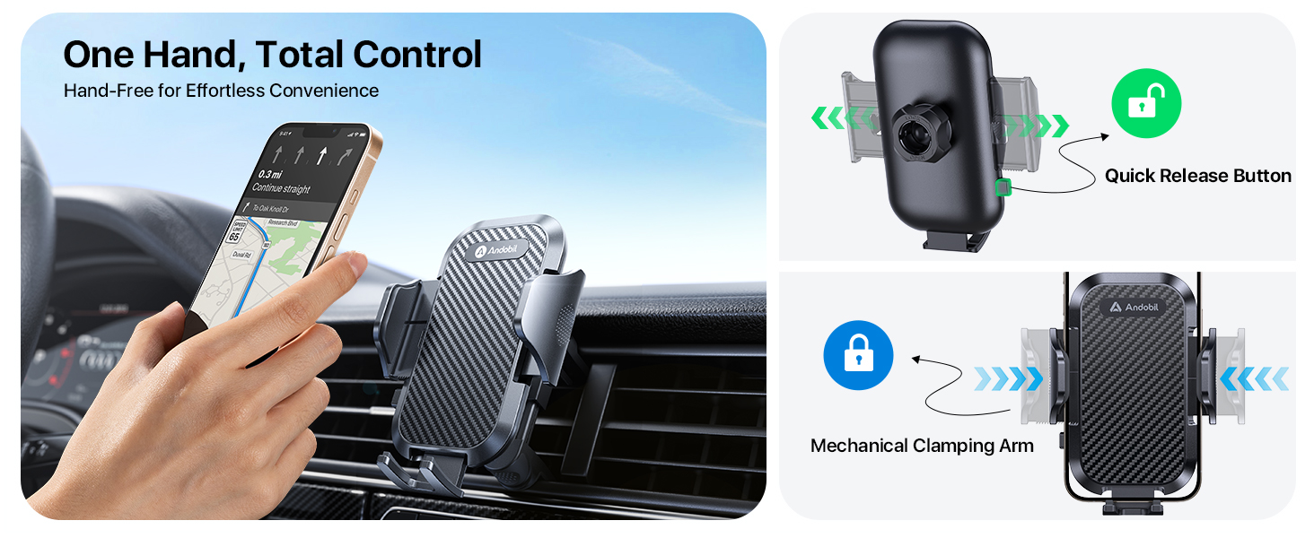One Hand, Total Control Hand-Free for Effortless Convenience