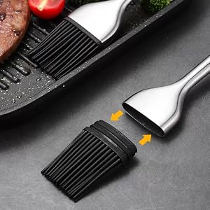 Stainless Steel Basting Pastry Brush