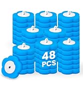 KOKL Disposable Toilet Bowl Wand Refills, Toilet Refill Pads, Disposable Toilet Brush Heads for B...