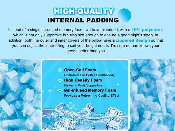 cold pillow big pillow adjustable pillow queen size memory foam pillow