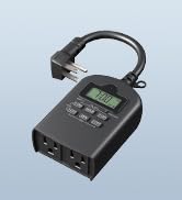DEWENWILS Outdoor Timer Outlet Waterproof, Outdoor Digital Timer for Lights, Programmable with 2 ...