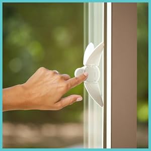 Sliding Door and Window Lock (sold separately)