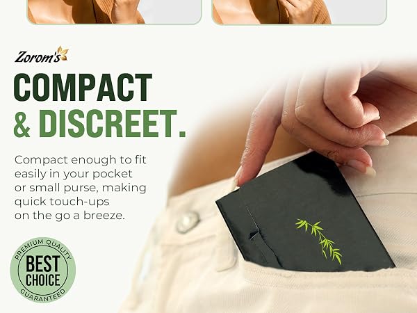 Zoroms blotting paper compact & discreet