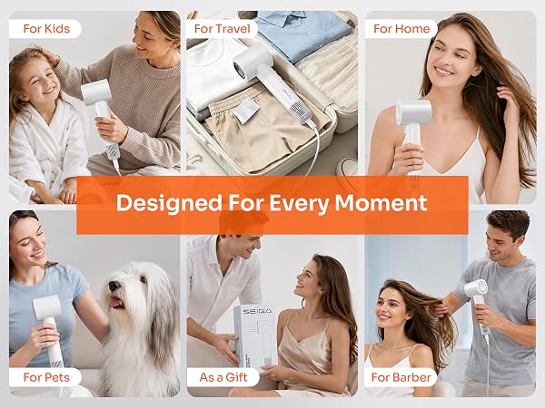 SEIGA Smart Hair Dryer with Ionic Technology_08