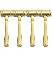 SHINEOFI 4PCS Judge Gavel Toy PropWooden Gold Judge Gavel Prop Cosplay Costume Accessories Party ...