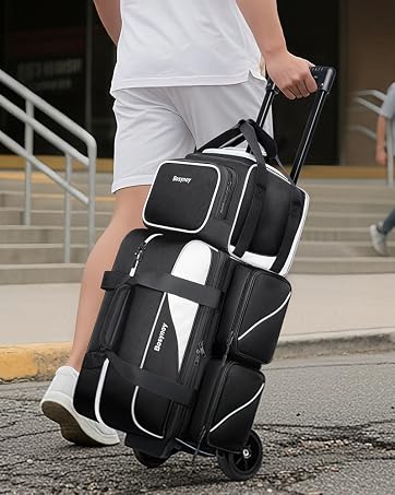 3 ball bowling bag with wheels