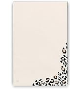 Cheetah Animal Print Blank Notepad, 4x6 in, 100 Sheets