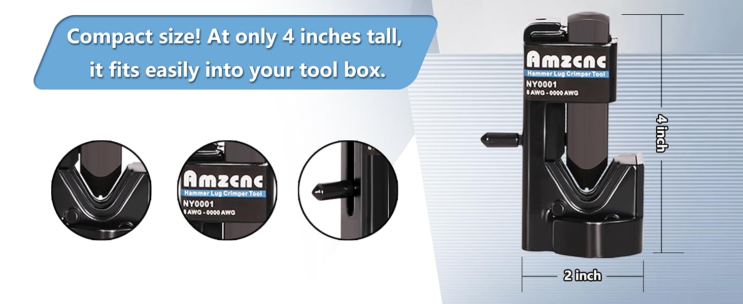 Hammer Lug Crimper Tool