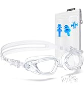 ZABERT Swim Goggles,W2 Swimming Goggles for Adult Men Women, Anti-fog UV Protection No Leaking