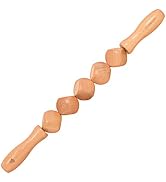 PYSEAN Wooden Massage Rollers Multifunctional 5 Cubic Massager for Body Contouring Lymphatic Drai...