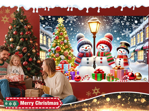 christmas festival banner
