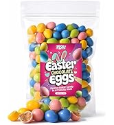 Mini Peanut Butter Candy Eggs, 1 lb Bulk Bag – Crunchy Shell Peanut Butter Eggs, Pastel Easter Ca...