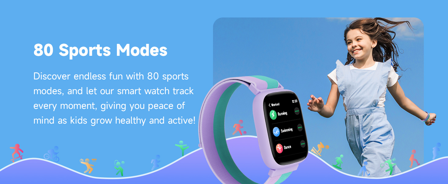 sports watch kids