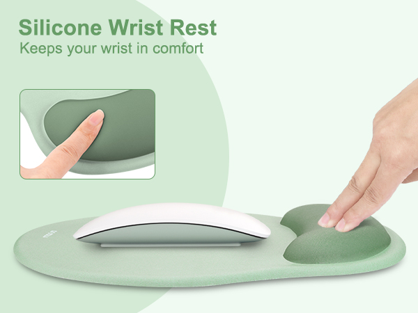 Ergonomic Memory Foam Wrist Rest for Laptop, Computer