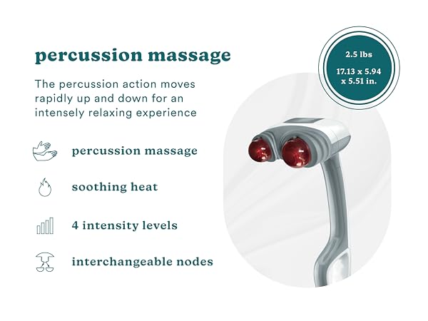 percussion massage features