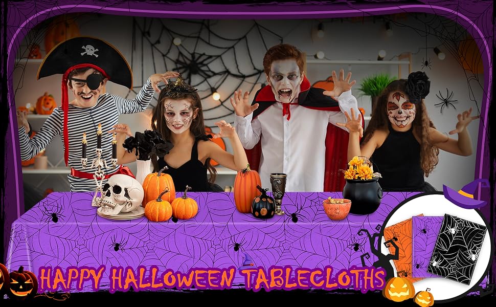 halloween tablecloth