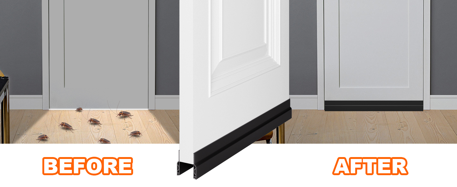 door gap filler