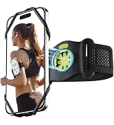 BONE Run Tie Connect Kit 2, Magnetic Running Phone Holder, Detachable & 360 Rotatable Sport Armba...