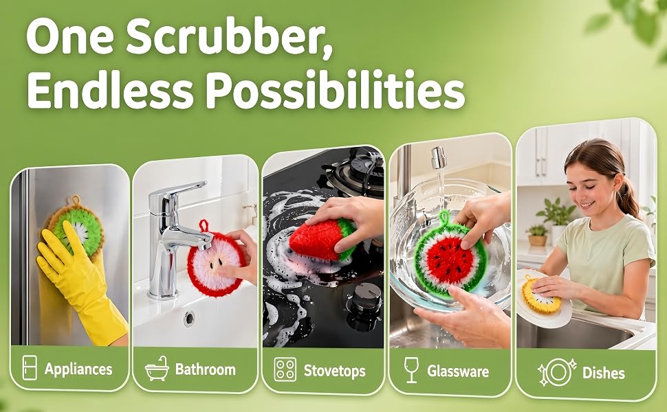 Fruit Dish Scrubber