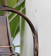 Solid Brass Wall Mounted Ship Hanging Bell for Reception, School, Outdoor, Indoor, Dinner & Chruc...