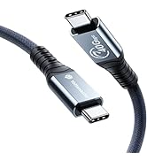 Cable for Thunderbolt 4 Cable 6.6FT, Yottamaster 40Gbps USB C to USB C Cable 2m w/PD 100W Chargin...