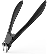 BEZOX Stainless Steel Toenail Clippers for Thick Toenails - Comfortable Rebound Thick Spring Toe ...