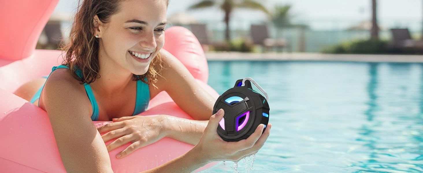 gifts waterproof portable shower speaker