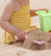 Tagitary Beach Sand Toys for Kids, Beach Toys 23PCS Set with Ice Cream Cake Sand Molds, Mesh Beac...