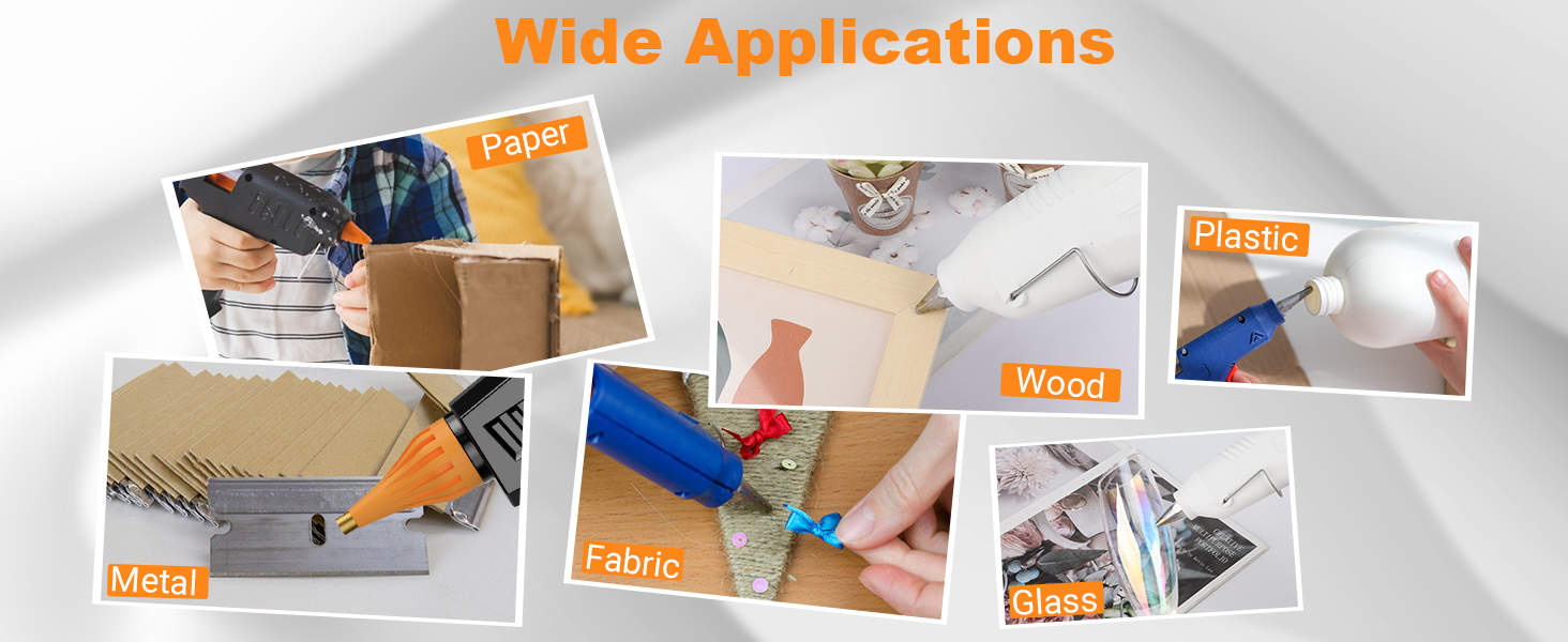 Hot Glue Sticks - Applications
