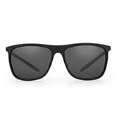 ZENOTTIC Square Polarized Sunglasses for Men Ultralight Carbon Fiber Sun Glasses Driving Fishing ...