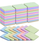 35 Pack Sticky Notes Bulk 3 x 3 In Self Stick Notes Pads Colorful Posted Note in 5 Morandi Pastel...