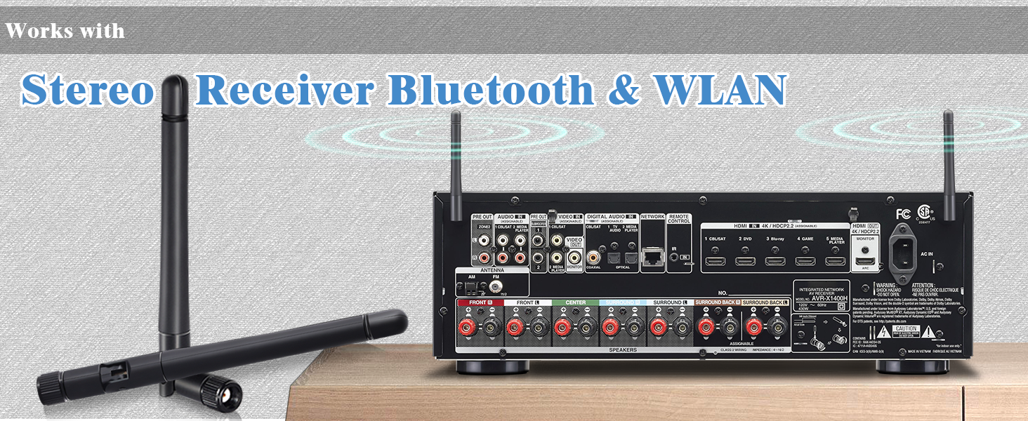 Stereo Receiver Bluetooth