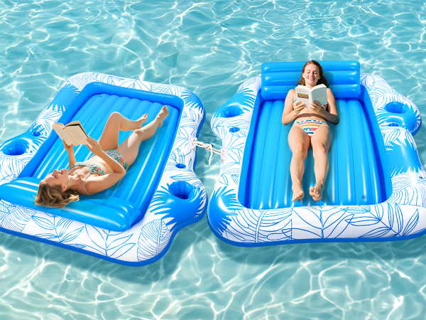 float with friends