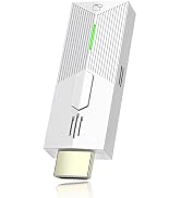 2025 Upgrade Tongtion Wireless Display Dongle Adapter, Portable Transmitter 1080p HDMI Streaming,...