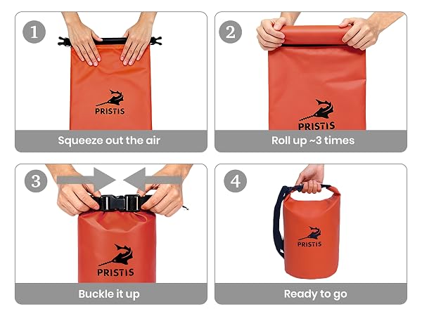 Easy to use Waterproof Dry Bag Durable Lightweight Kayak Storage Gear Men Women Fishing Accessory