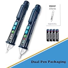 2 PCS Non-Contact Voltage Tester