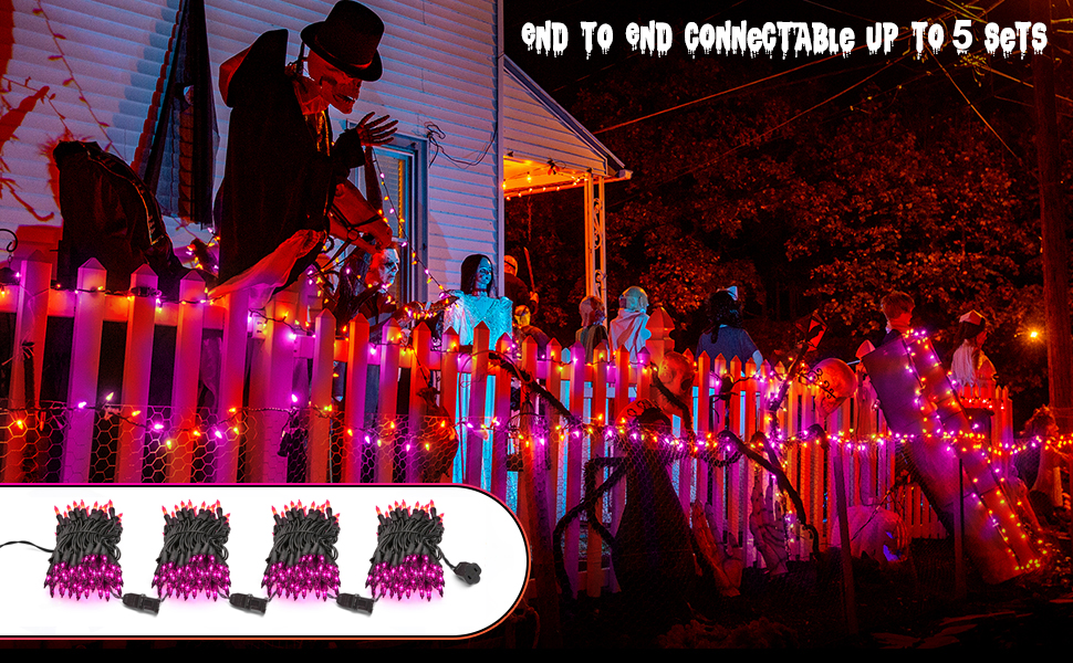 outdoor halloween lights