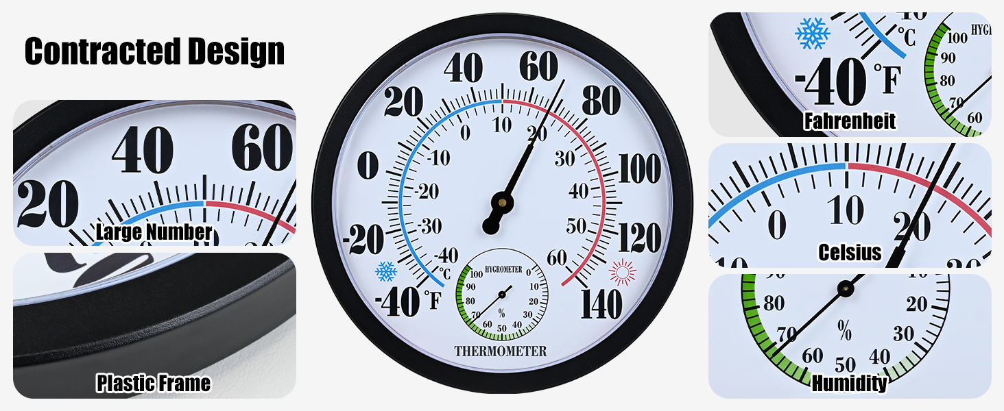 outdoor temperature thermometer