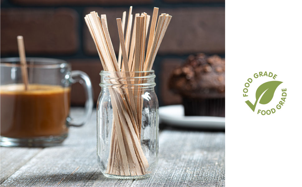 ooden Coffee Stirrers