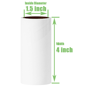 Lint Roller Refills 4 inch