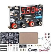 BANRIA DIY Digital Voltmeter & Ammeter Soldering Practice Kit, DC Voltage Current Meter with LED ...