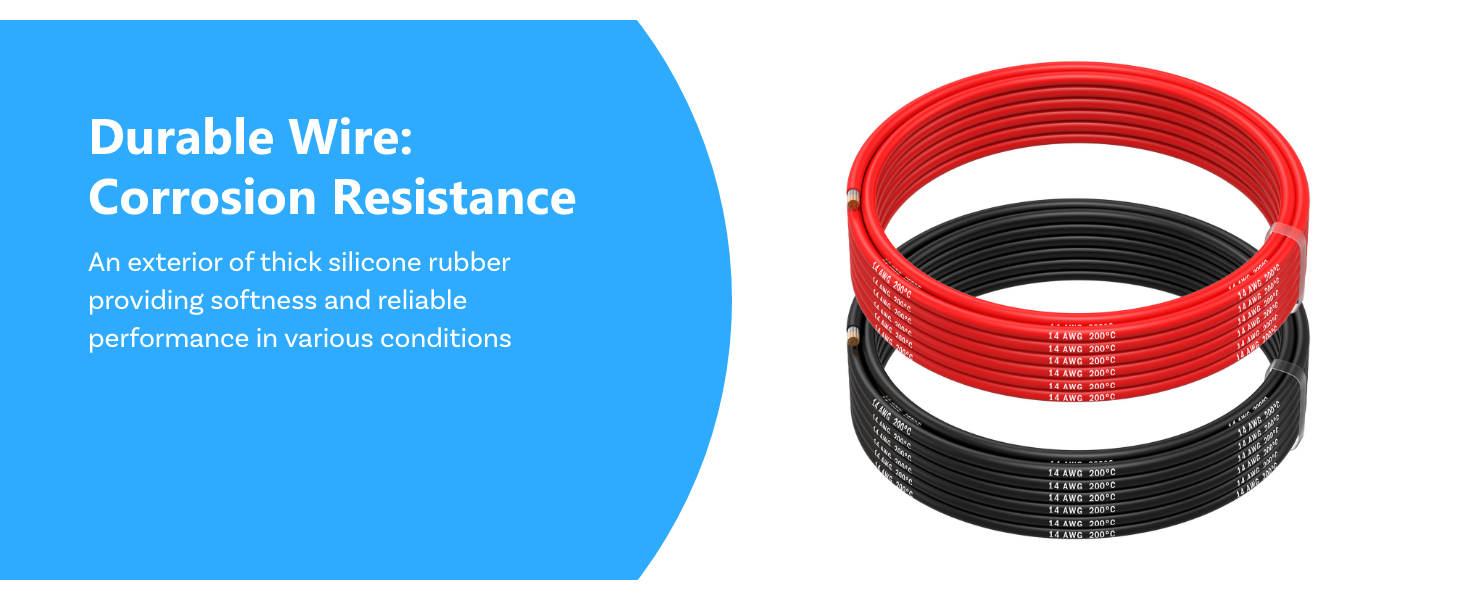 6 8 10 12 14 16 20 28 AWG Electrical Silicone Wire Gauge Tinned Copper Cable Cable Eléctrico