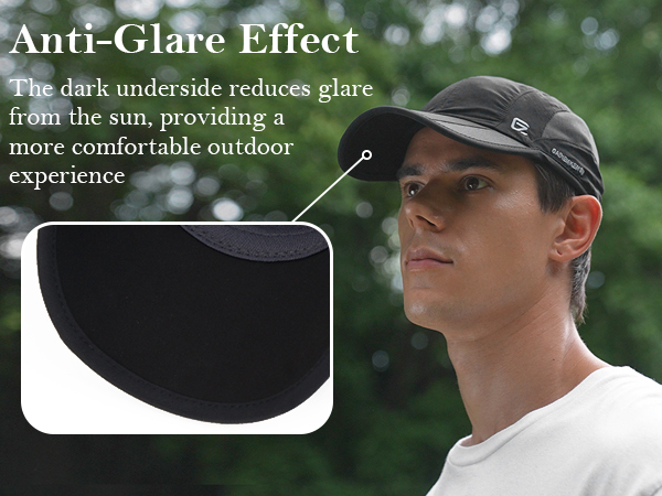 The dark underside reduces glare from the sun, providing comfortable outdoor experiences.