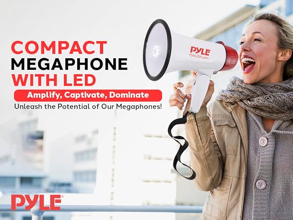 megaphone bullhorn speaker bull horn loud blow mini rechargeable mega phone tornado siren