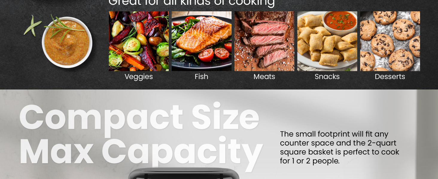 Compact Size Max Capacity