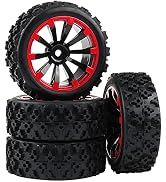 Rowiz 1/10 RC Car Tires 12mm Hex Wheels and Tires for 1/18 Truck 1/12 to 1/16 Buggy Slash WLtoys ...