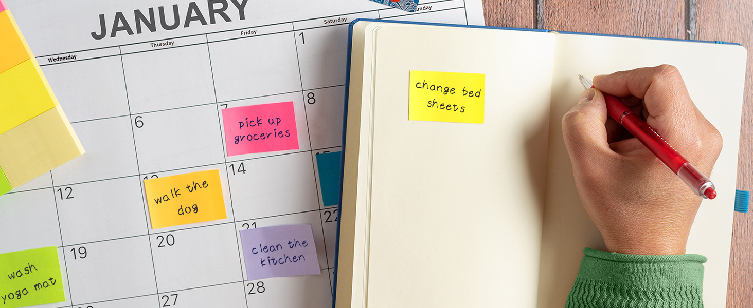 sticky notes