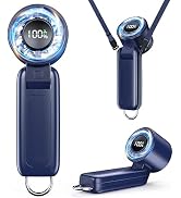 Drcryo Portable Handheld Turbo Fan 5 Gear High Speed 5000mAh USB Rechargeable Personal [24H Max C...