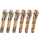 Cobahom 6 Pcs 3.26 Inch Duck Billed Hair Clips, Alligator Hair Pins for Hair Styling, Leopard Pri...